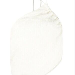 Nanushka TEXTURED HALTER TOP IN WHITE